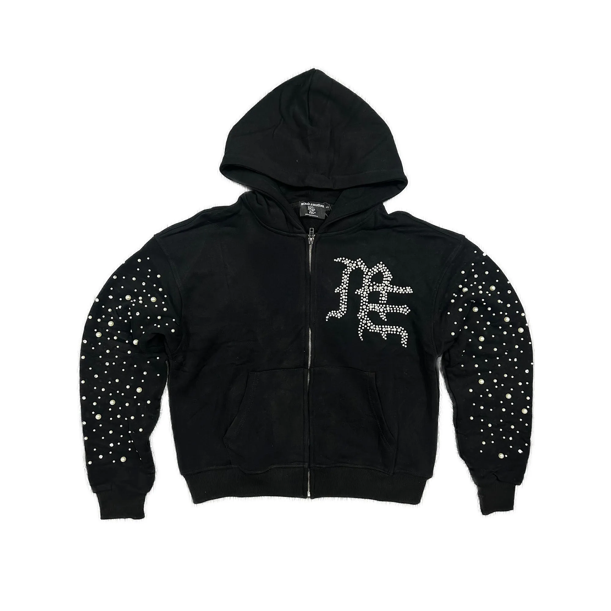 Black Mixed Emotion Hoodie Black Mixed Emotion Hoodie
